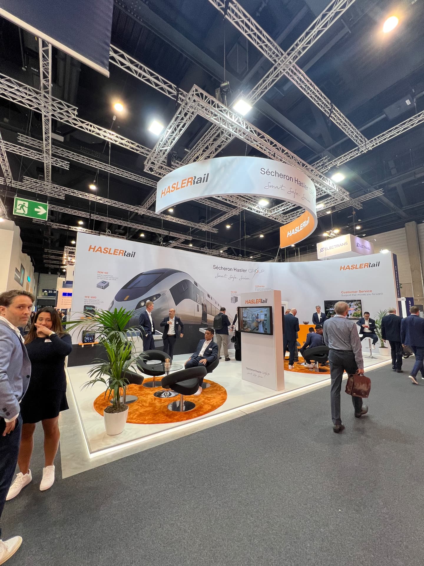 HaslerRail Messestand